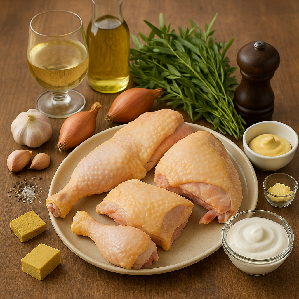 poulet à l’estragon