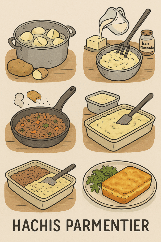 recette du hachis parmentier