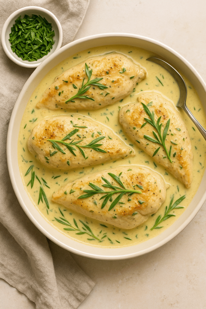 Poulet à l’estragon